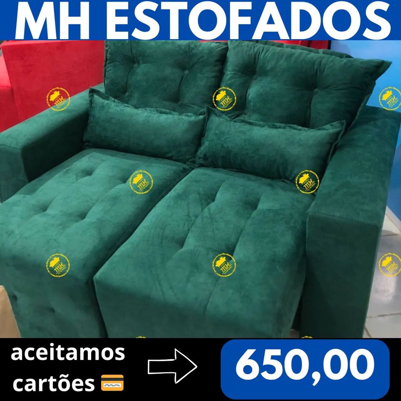 SOFÁS DIRETAMENTE DA FÁBRICA APARTI DE 300,00 - Foto 3