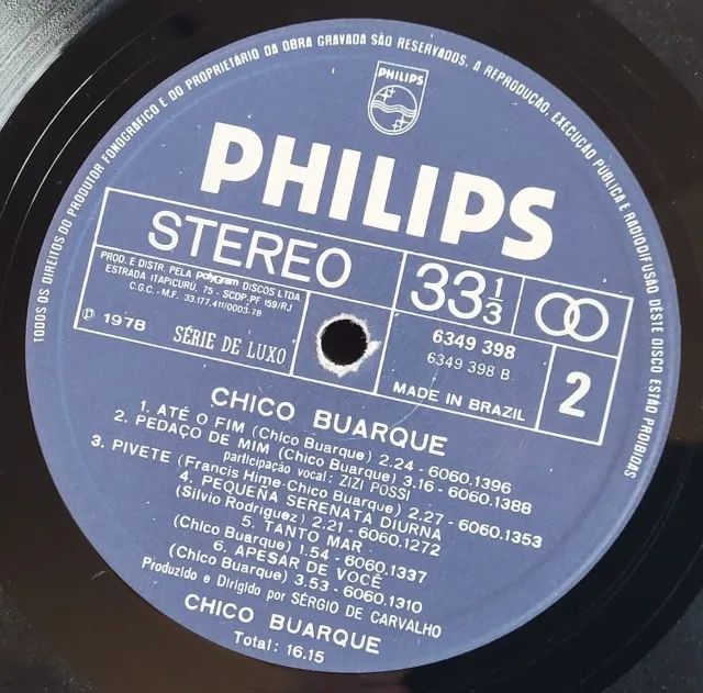 Vinil Chico Buarque 1978 LP - Foto 4