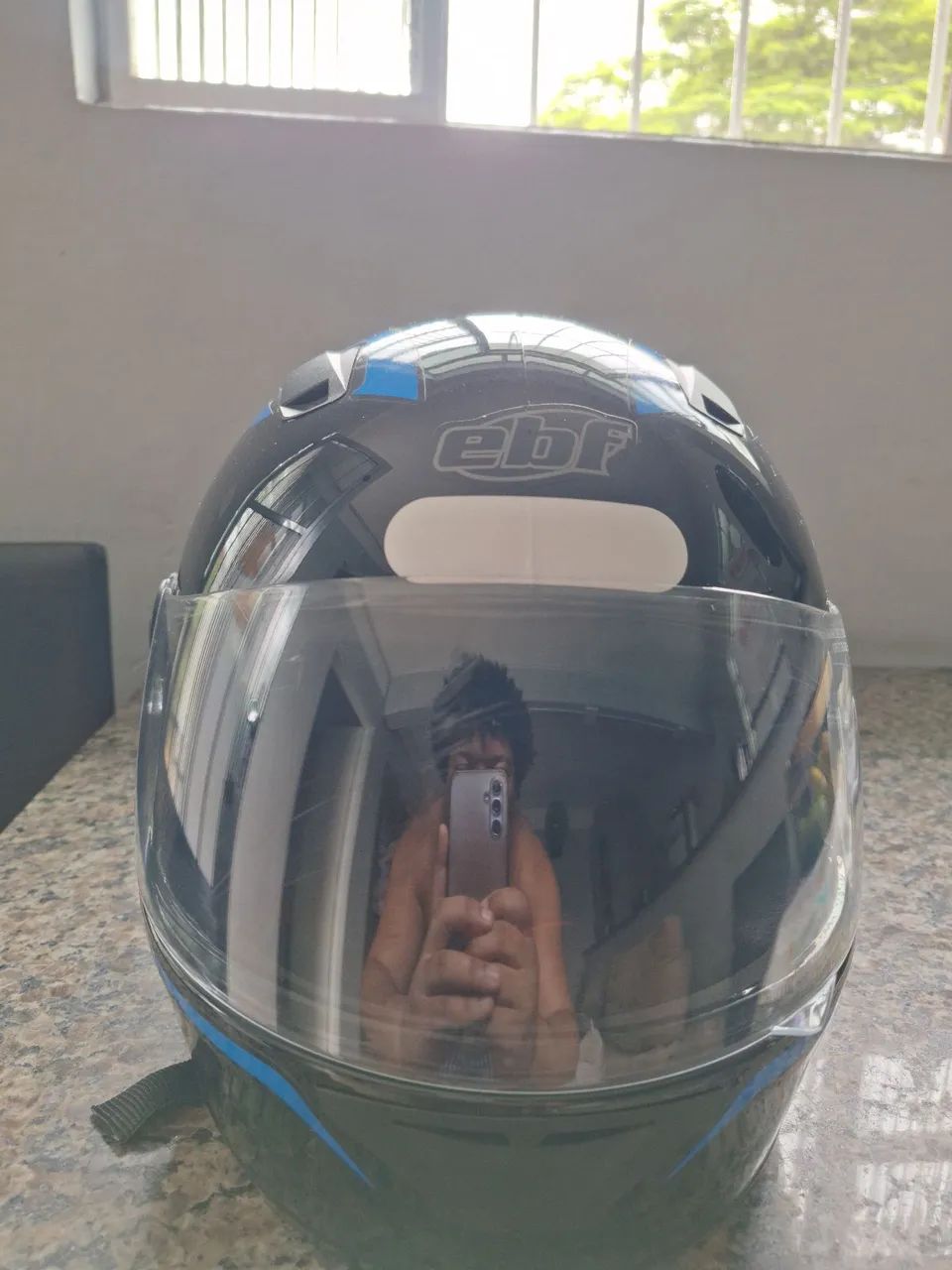 2 capacetes moto e 1 de bicicleta, prontos para uso - Foto 5