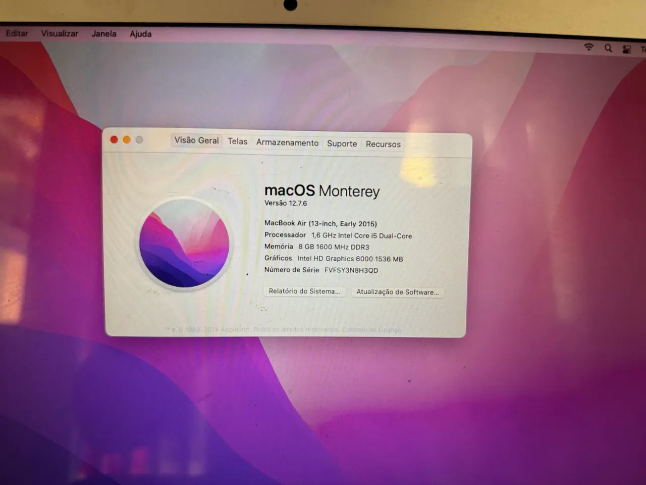 MacBook Air 2015 peças  - Foto 3