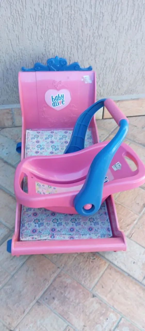 Brinquedo Bebe conforto e Berço Baby Alive - Foto 3