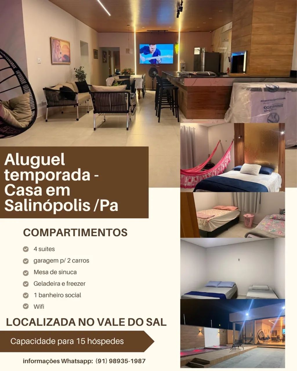 ALUGO CASA EM SALINAS