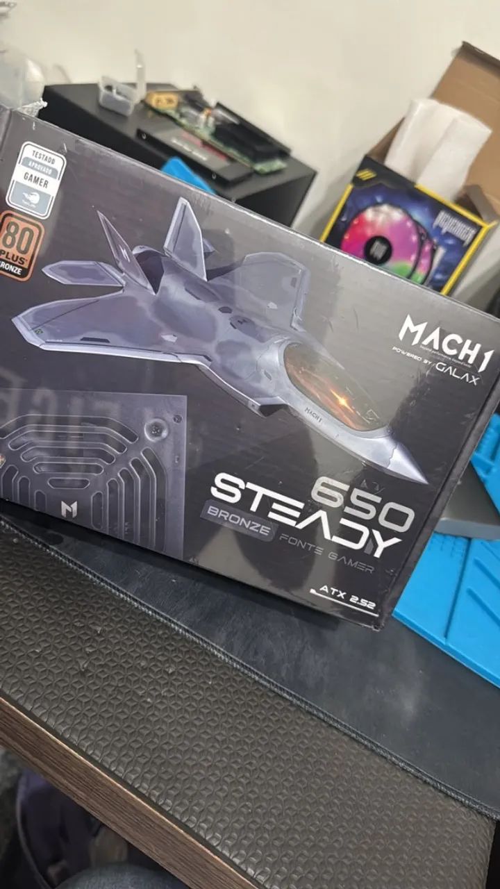 Fonte Mach1 650w Lacrada