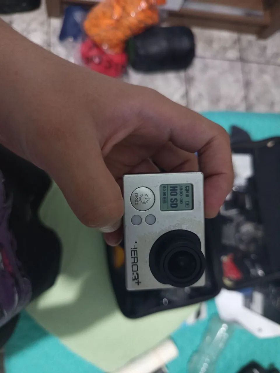 Go pro hero 3+ Com acessórios porém sem Micro SD - Foto 3