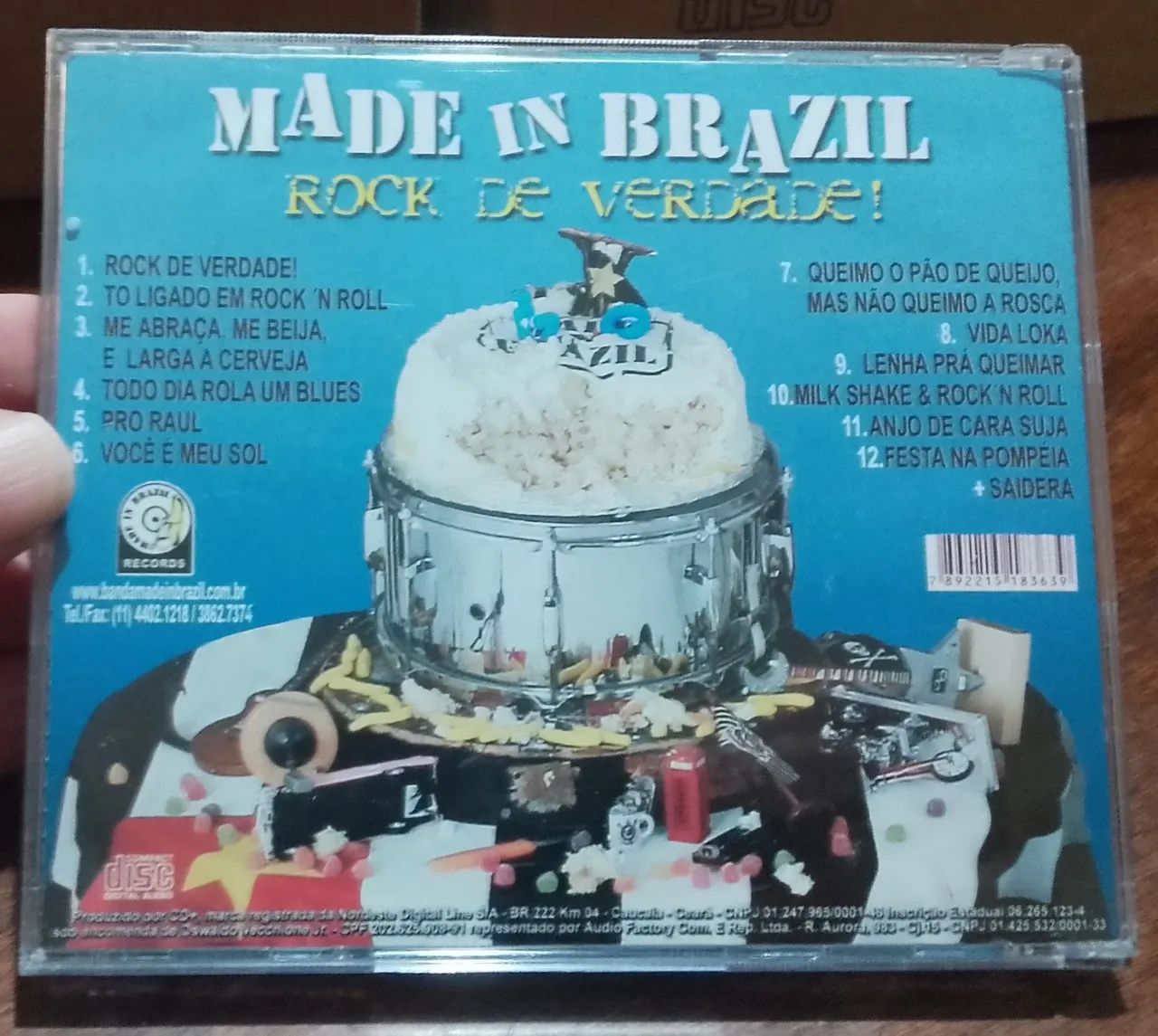 CD Made In Brazil - Rock de Verdade (2009) - Foto 3
