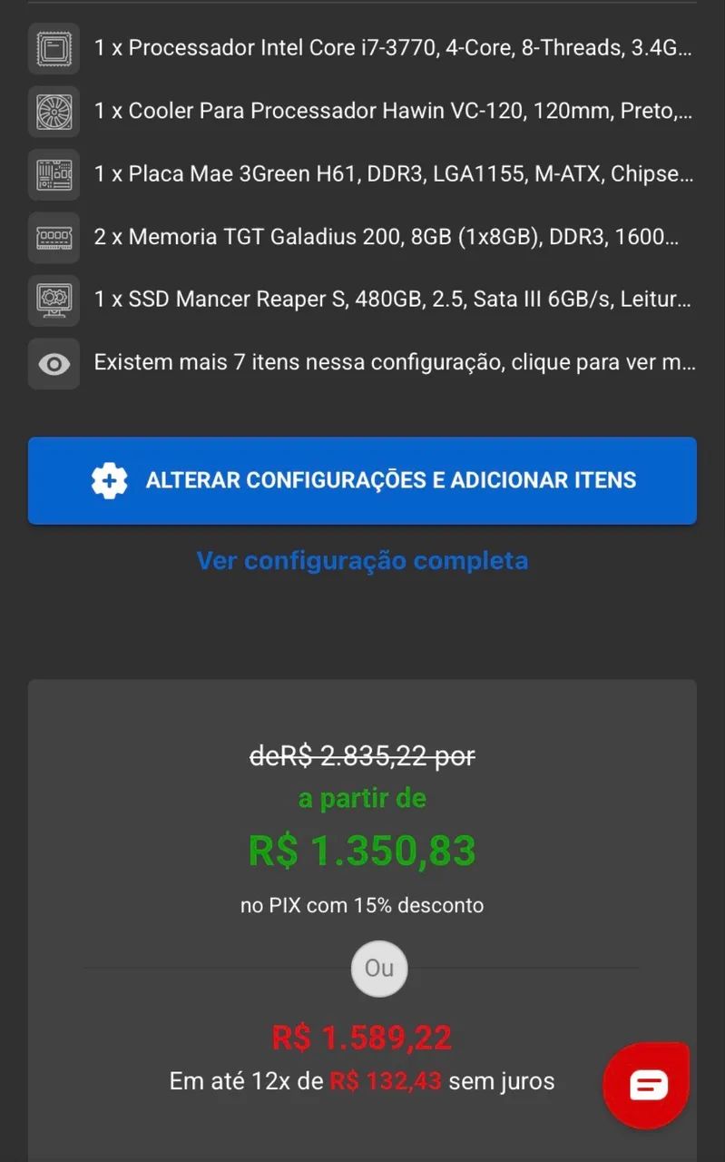 Computador Completo Core i7 + 16GB RAM + SSD 480GB - Foto 3