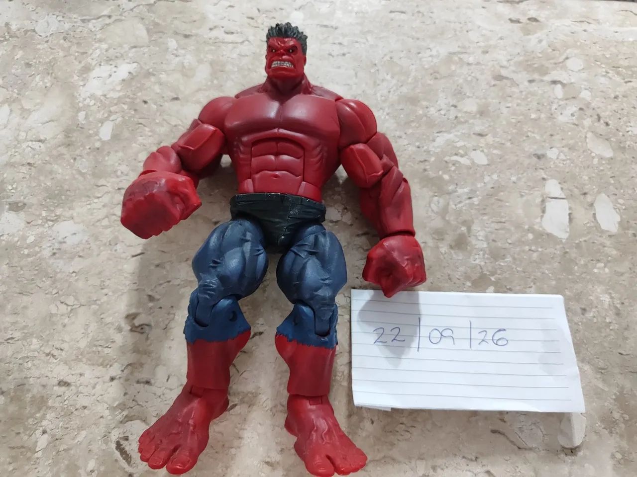 Marvel legends Red Hulk vermelho Baf 