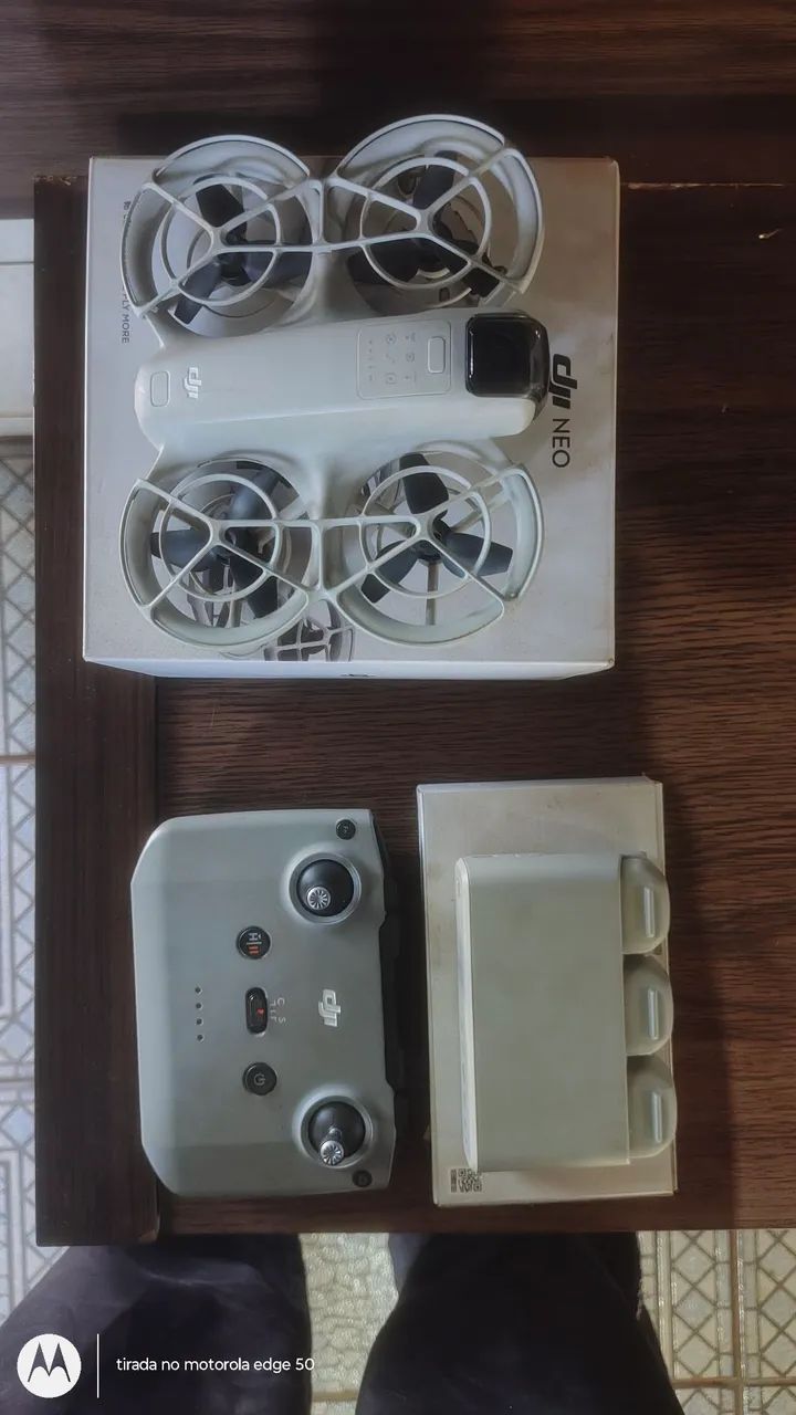 Drone dji 3 baterias e carregador  - Foto 2