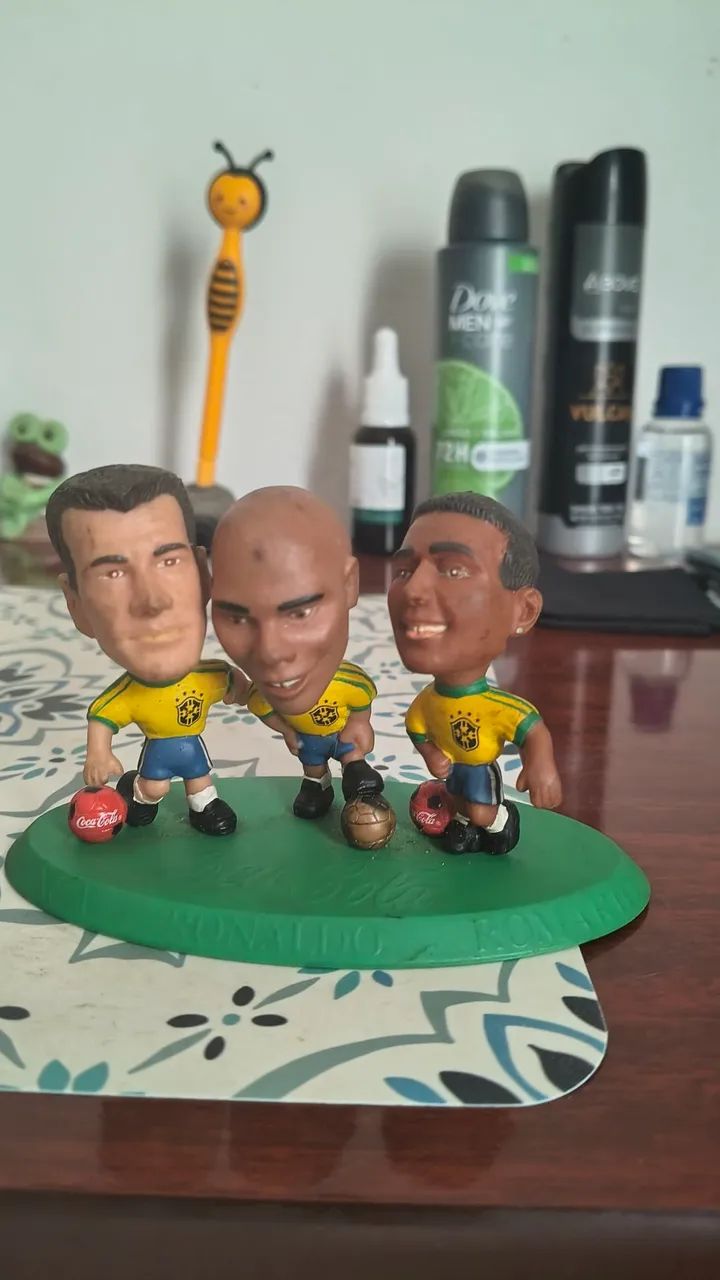 Trio de mini-craques da Coca-cola 