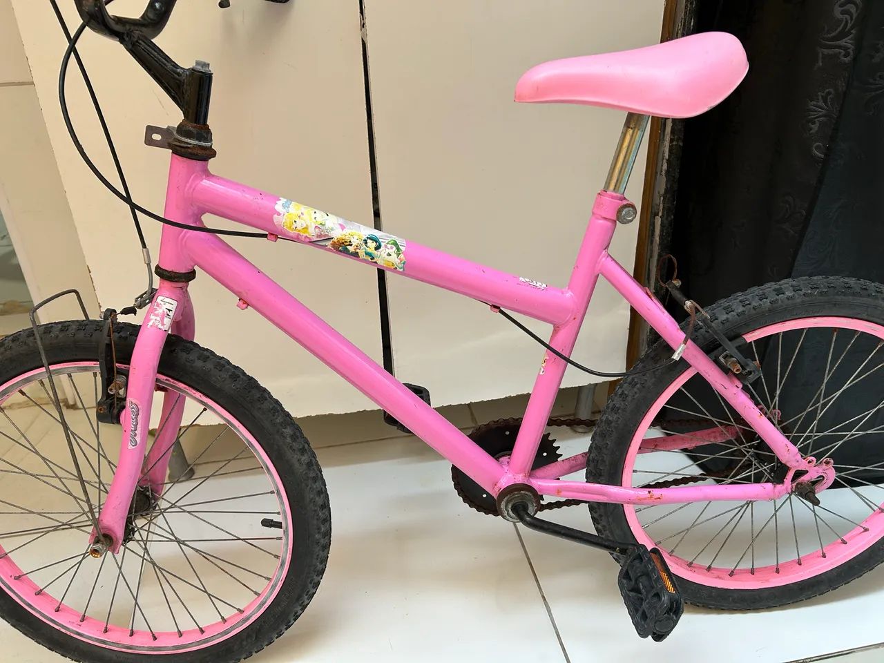 Bicicleta rosa  - Foto 2