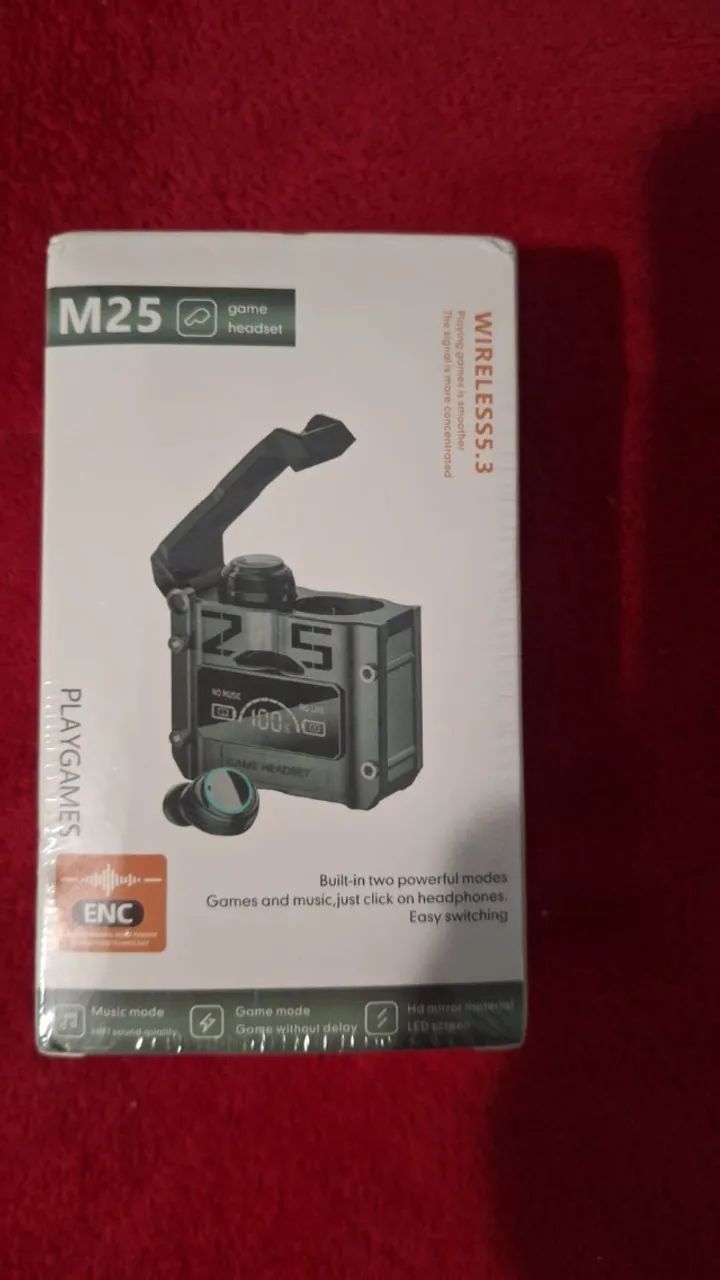 Fone de Ouvido Sem Fio M25 - Foto 2