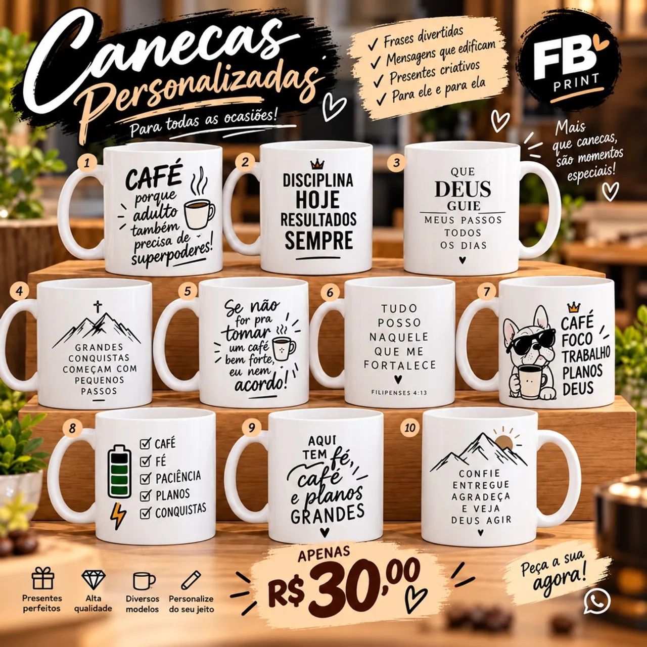 Canecas personalizadas