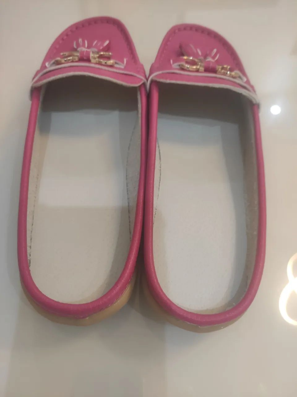 Sapato Mocassim Rosa - Foto 3