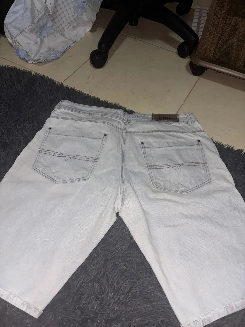 bermuda jeans masculina 44 - Foto 3