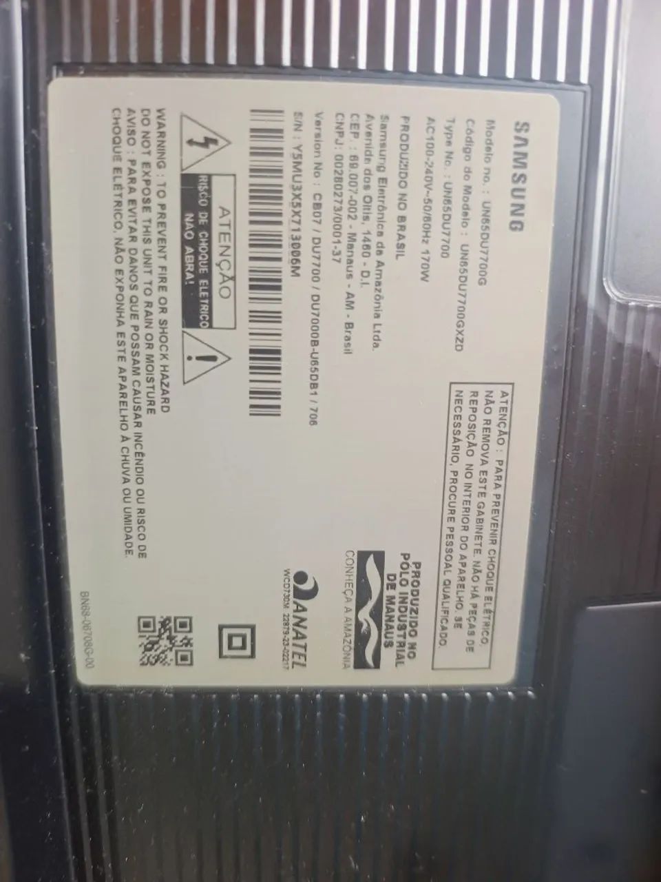Tv Samsung 65 polegadas  - Foto 2