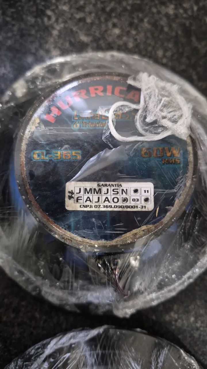"1 Par de Auto Falante Triaxial 60 W" - Foto 5