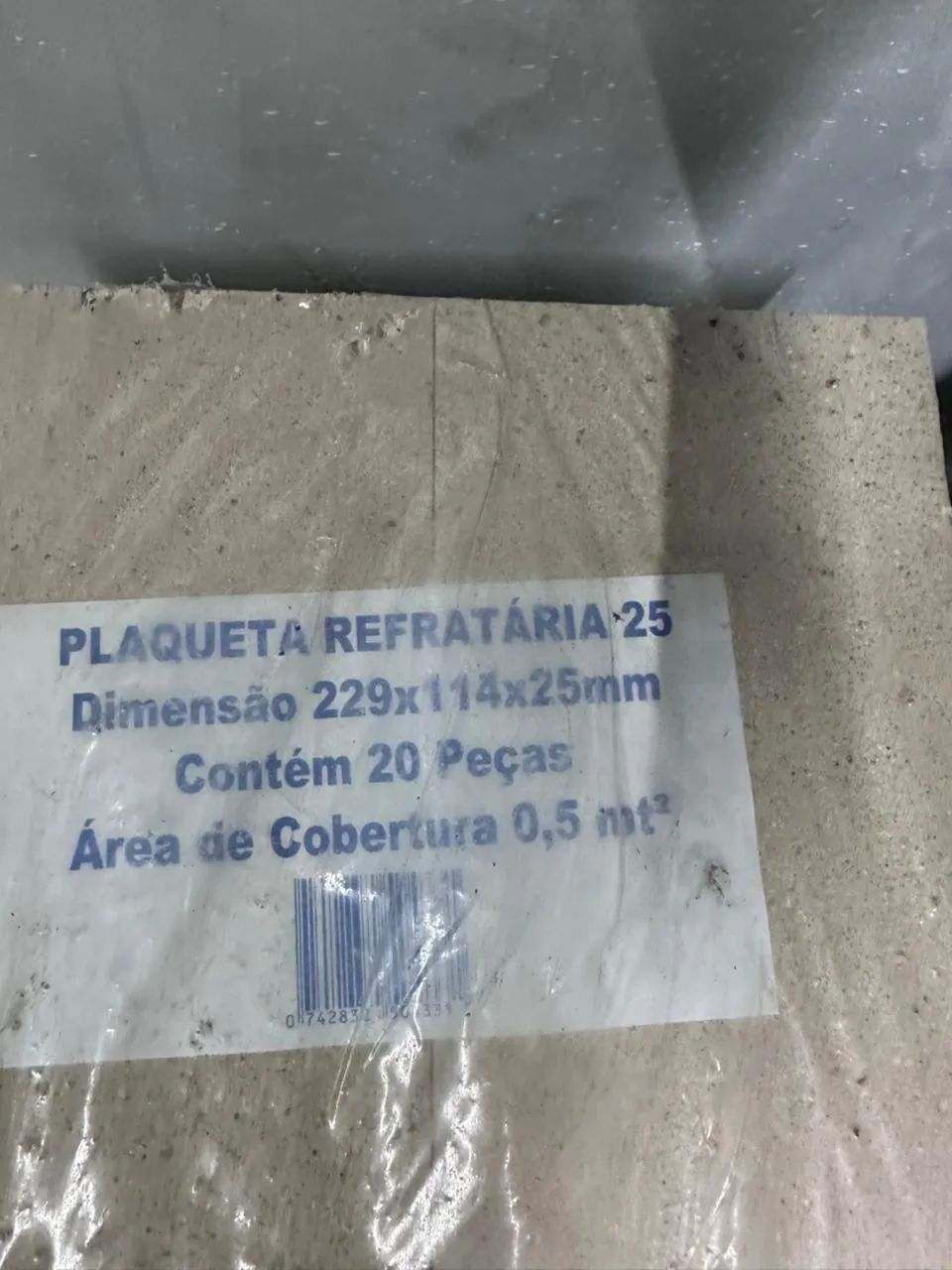 Plaqueta Refratário 25mm - Foto 2