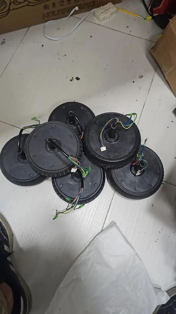 Motor de hoverboard 6.5 usando