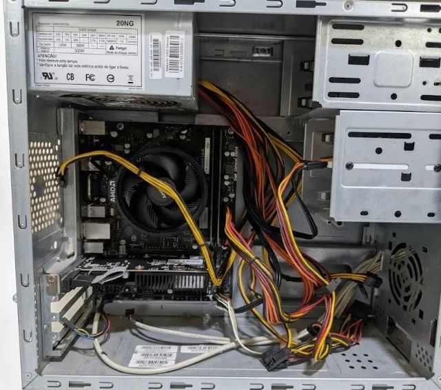 PC AMD Ryzen com placa de vídeo - Foto 5
