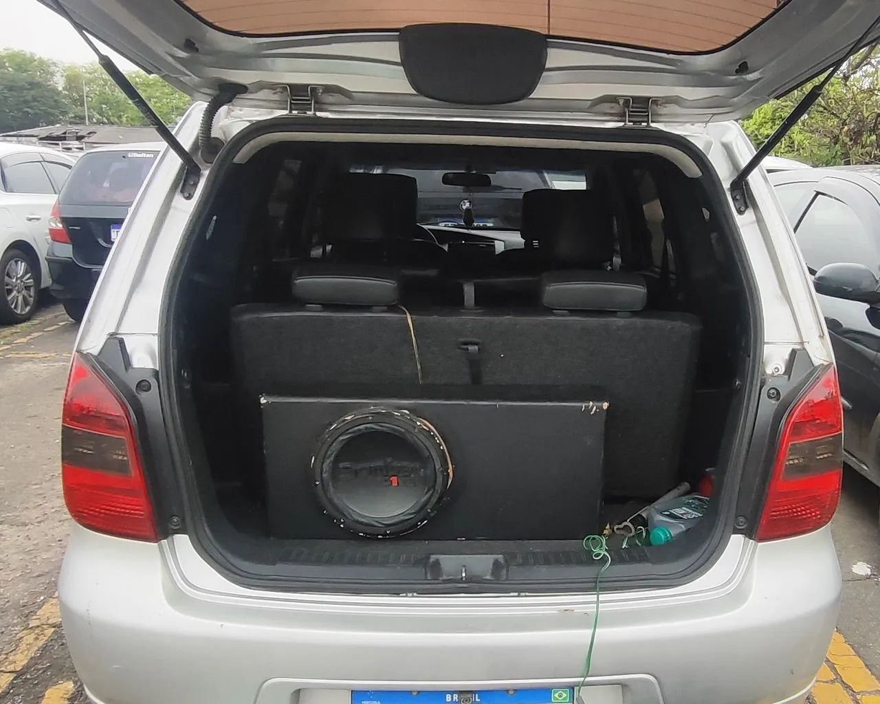 Caixa selada Slim Subwoofer Bomber 8" Polegadas  - Foto 4