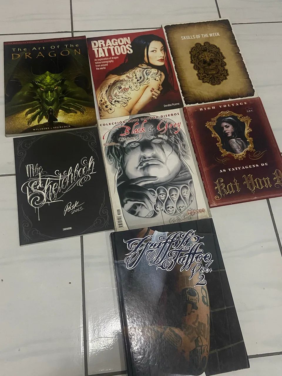 Livros de tatuagem 