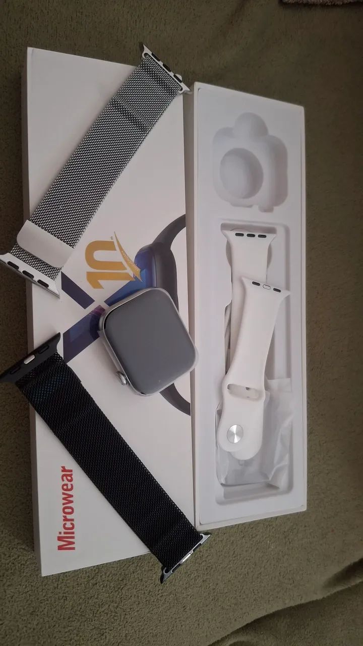 Relógio SmartWatch Barato Com 2 Pulseiras Extras