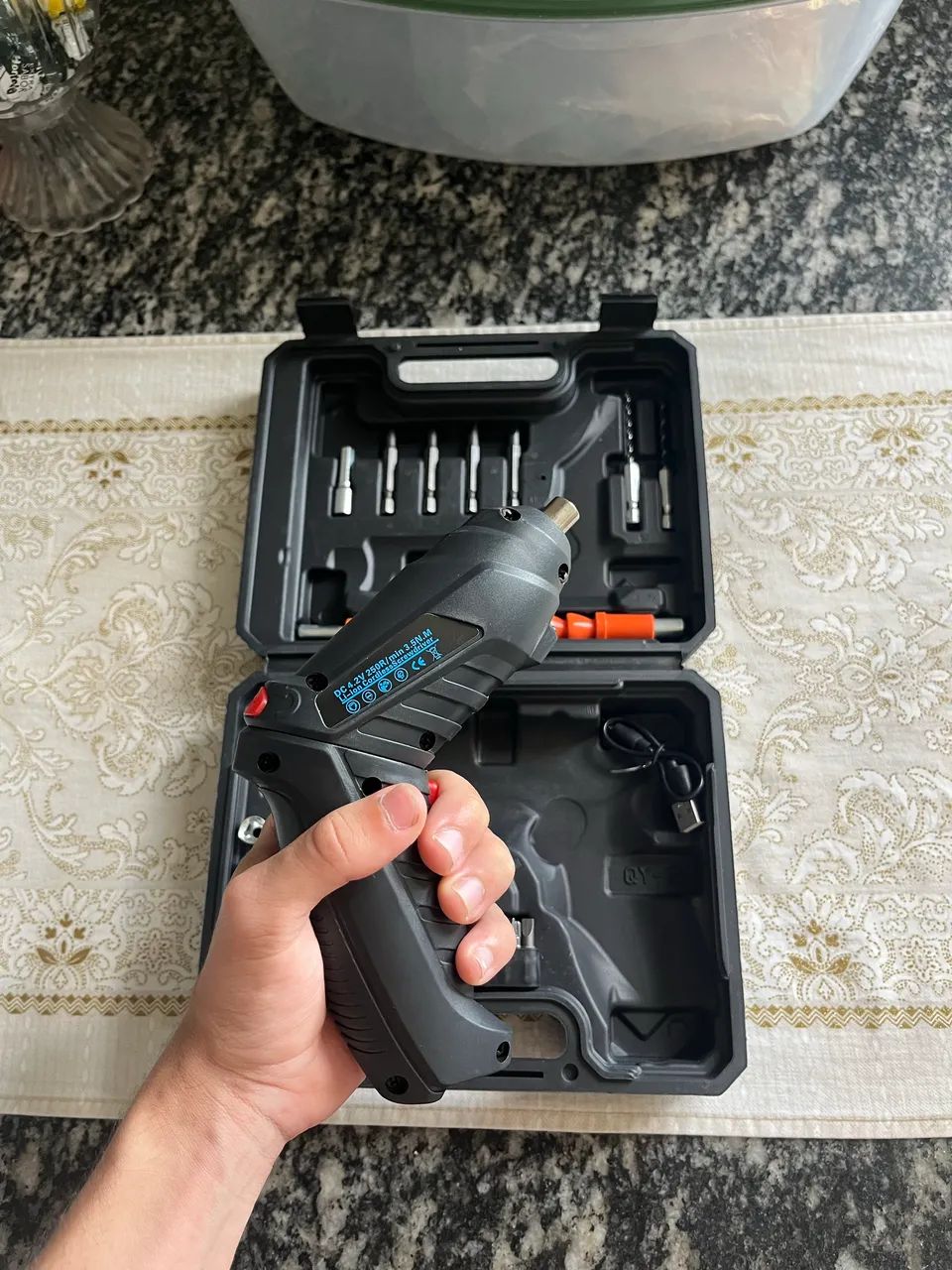 Kit parafusadeira elétrica  - Foto 4