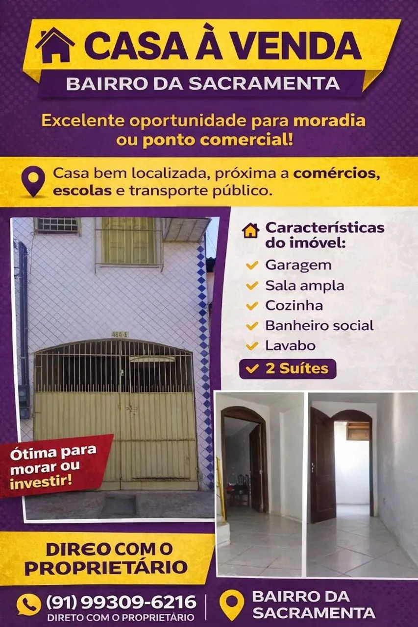 Foto - Belém - Sacramenta