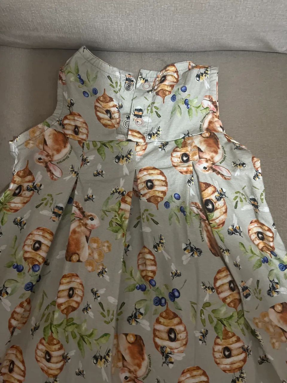 Vestido de bebê 3 -6 meses - Foto 2