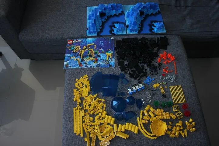 Lego Aquazone Set 6195 Neptune Discovery Lab Original - Brinquedos