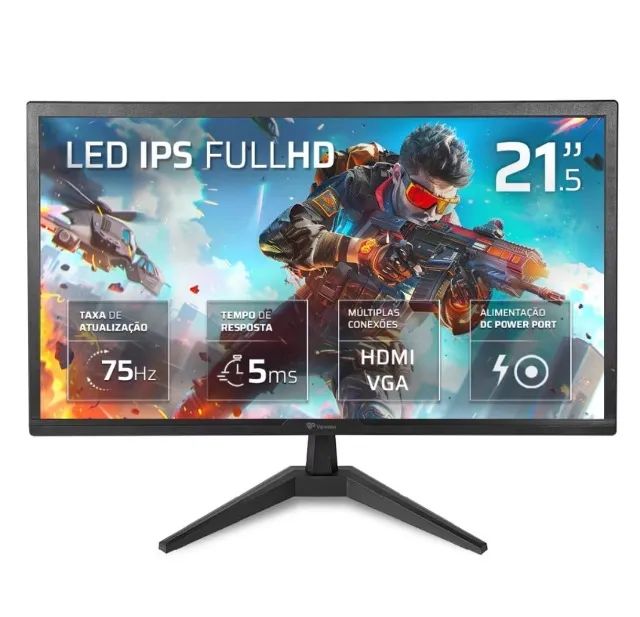 MONITOR VIEWPRO 21.5" LED FULL HD - NOVO E LACRADO!  - Foto 2