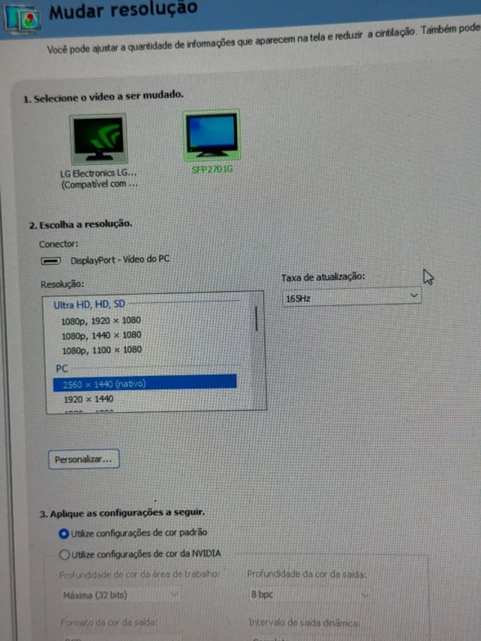 Monitor 165Hz 27" curvo  - Foto 2