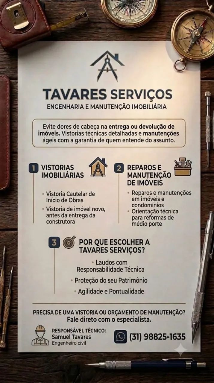 Vistoria de imóveis 