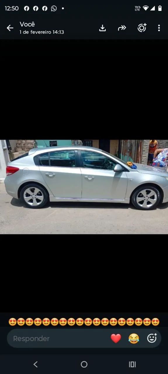 Chevrolet Cruze CRUZE HB Sport LT 1.8 16V FlexP. 5p Aut 2013