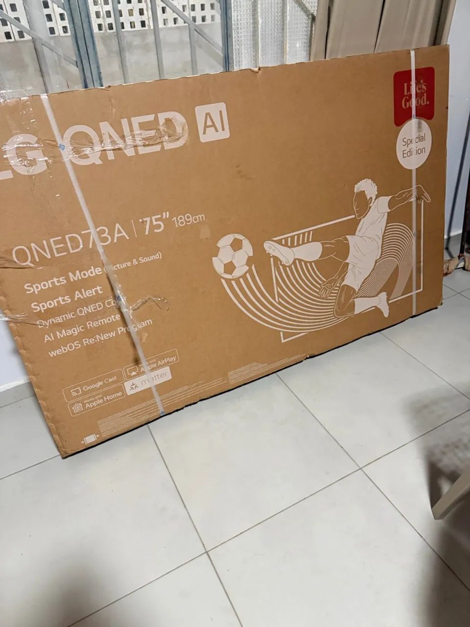 Smart Tv 75 4k 75qned73asa (nova)