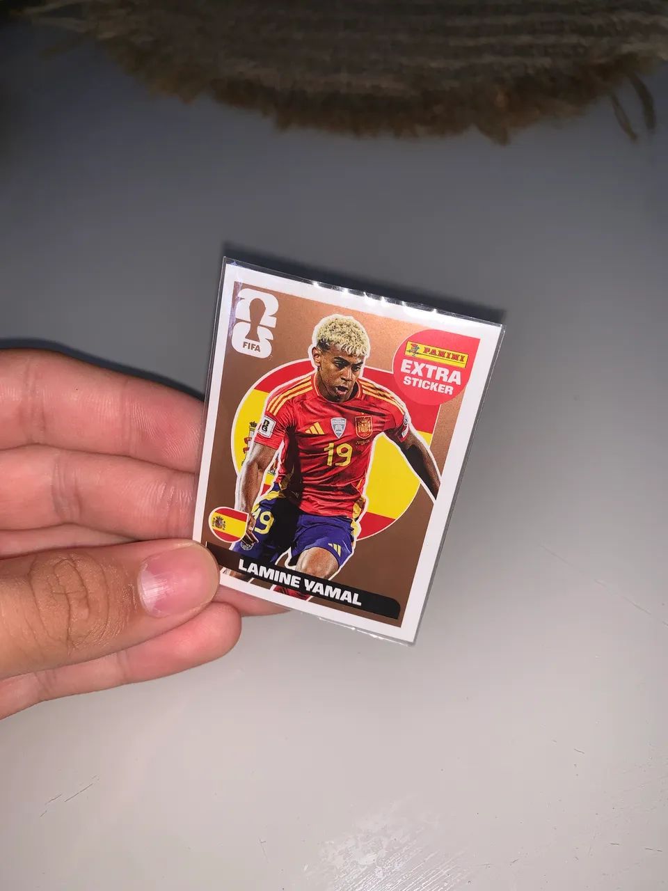 Figurinha Extra Sticker Lamine Yamal 