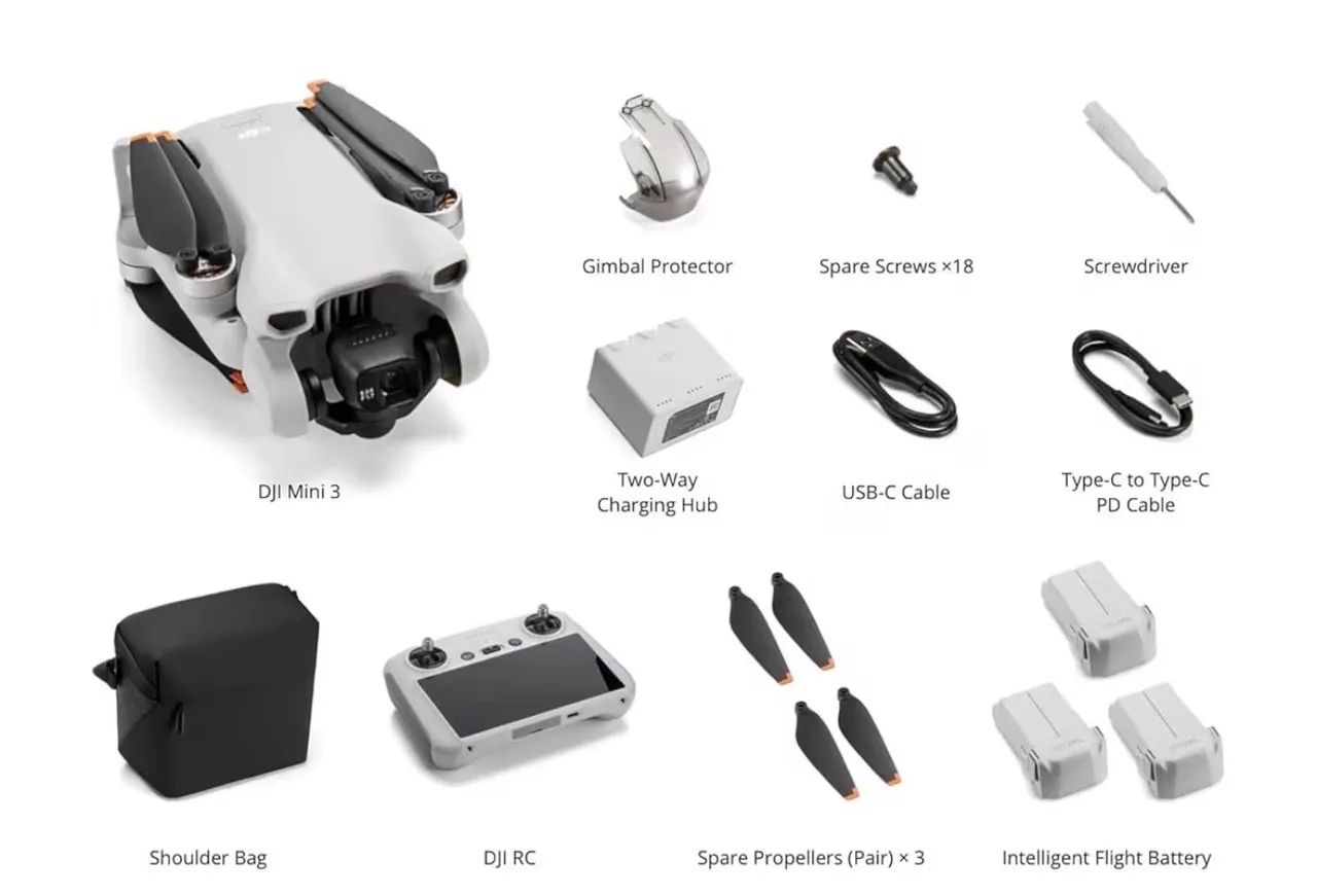 DJI Mini 3 Fly More Combo (DJI RC) - Foto 3