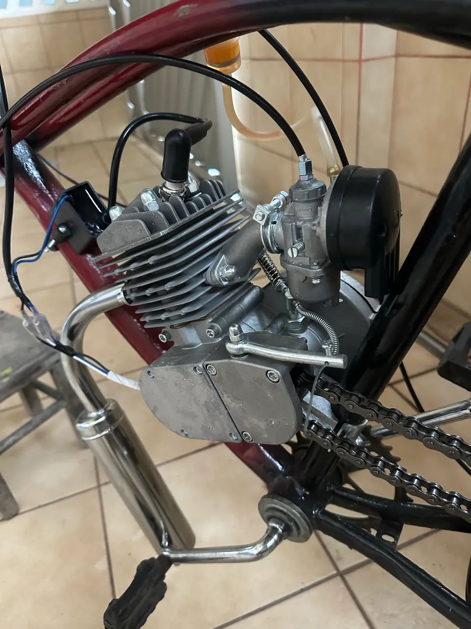 Bicicleta com motor - Foto 2