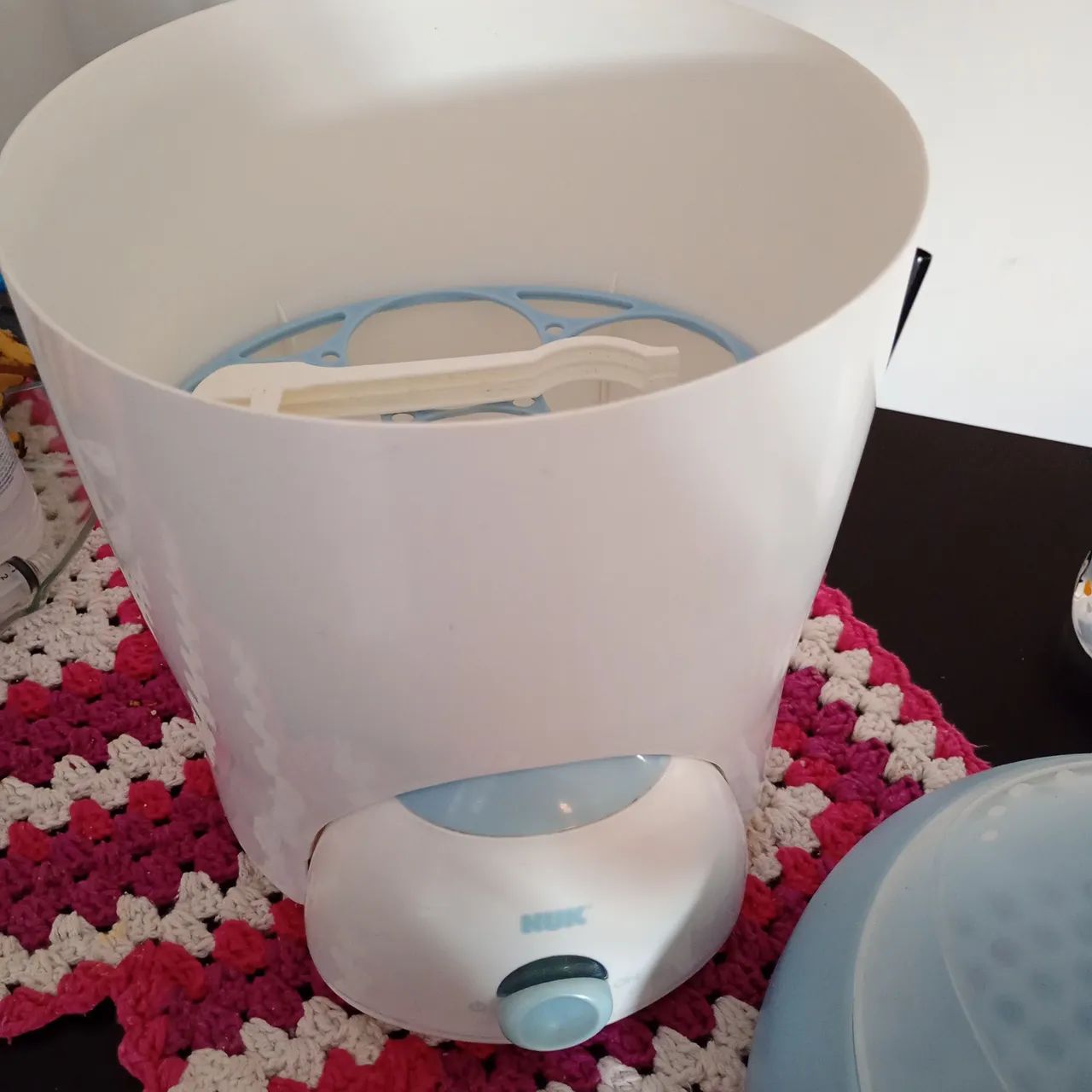 Esterilizador de mamadeiras /bicos/ tampas MARCA NUK