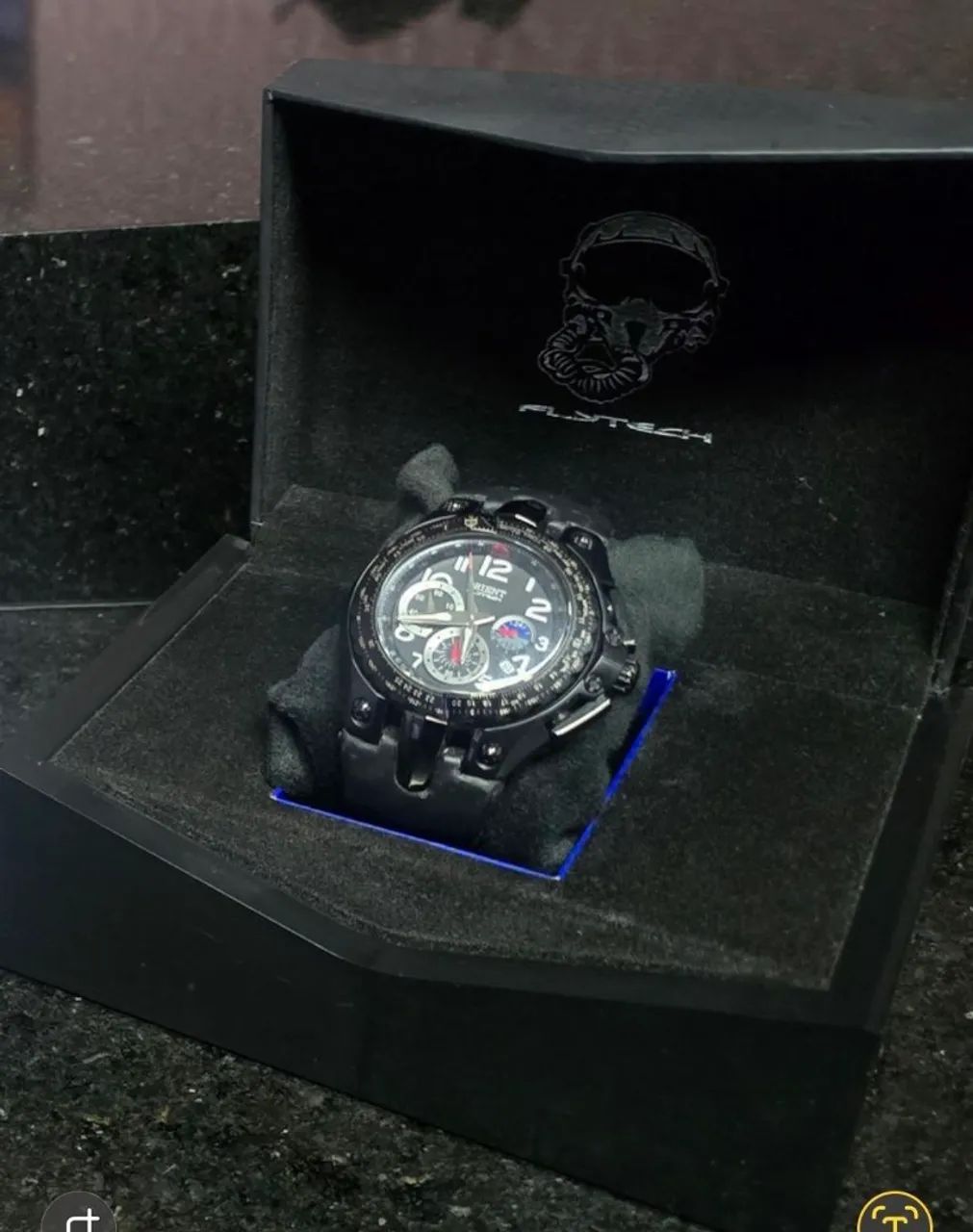 ORIENT FLYTECH TITANIUM PRETO65579501679619120