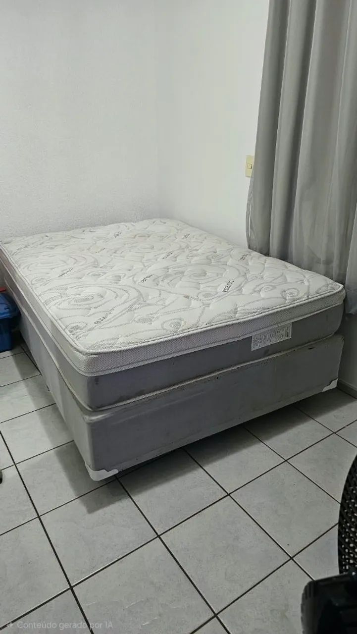 Cama box casal