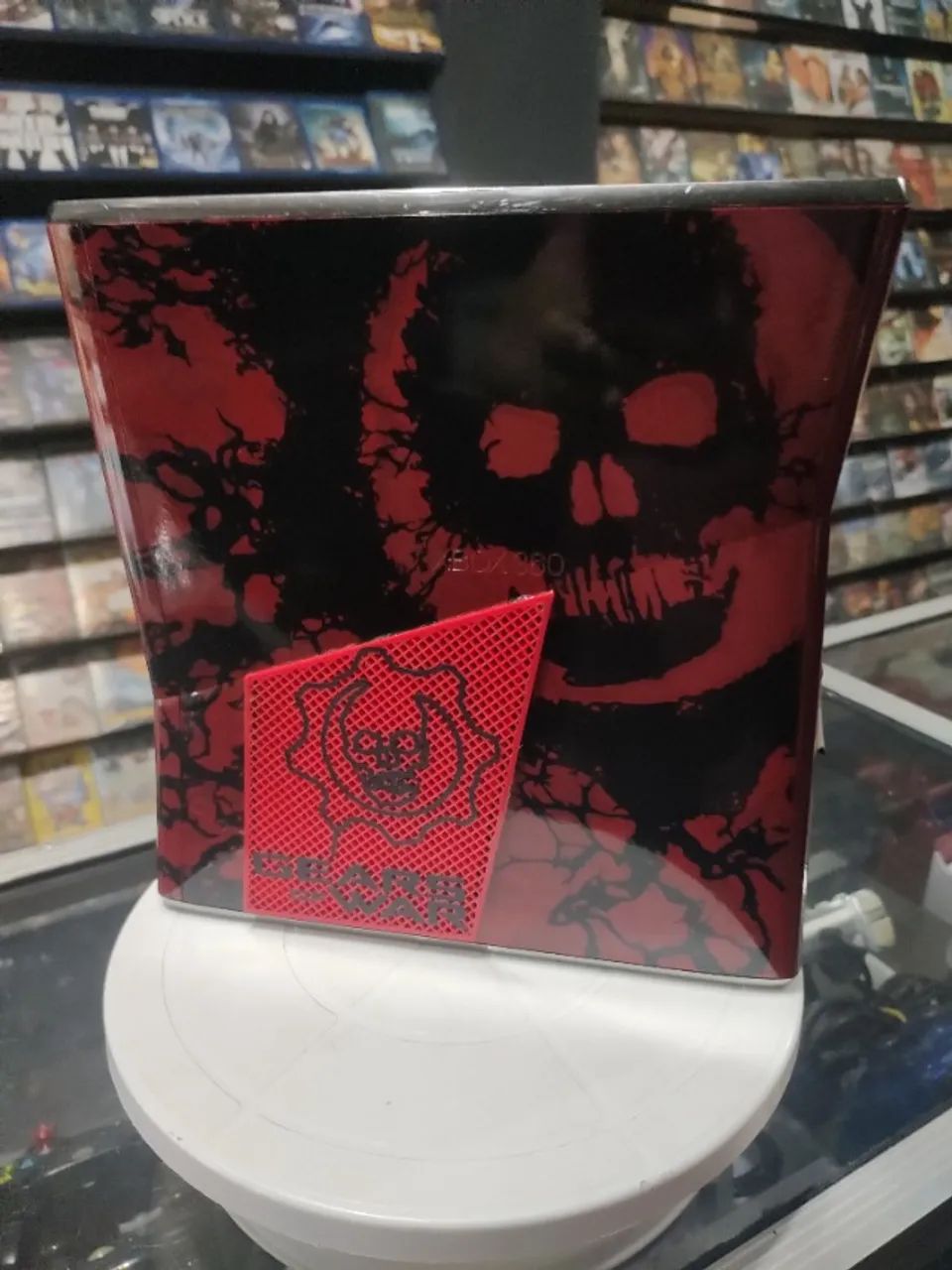 Grade Personalizada Para Xbox 360 Slim e Super Slim Colocada no Lugar - Foto 5