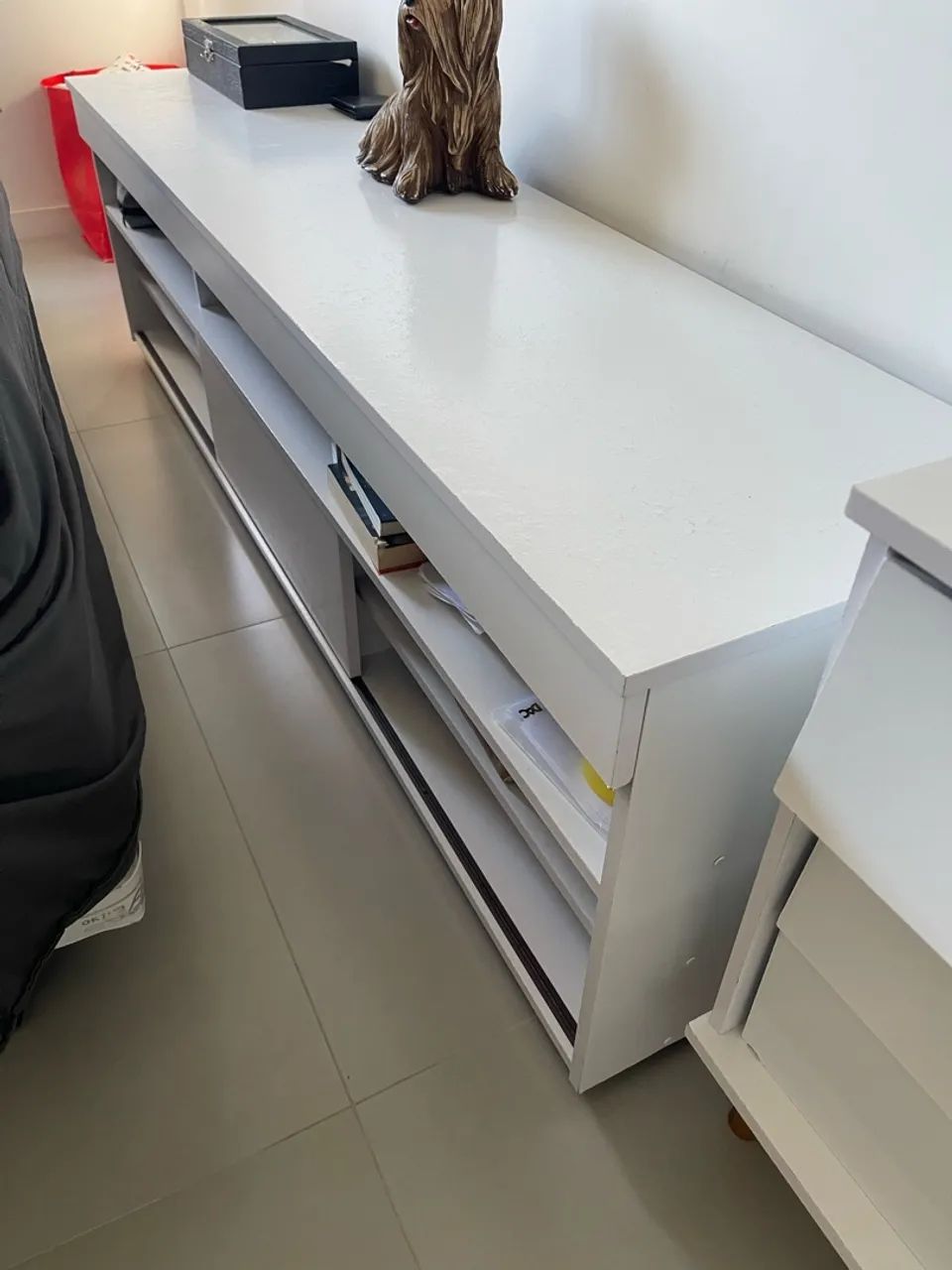 Rack para TV até 55 Polegadas Cedro Espresso Móveis