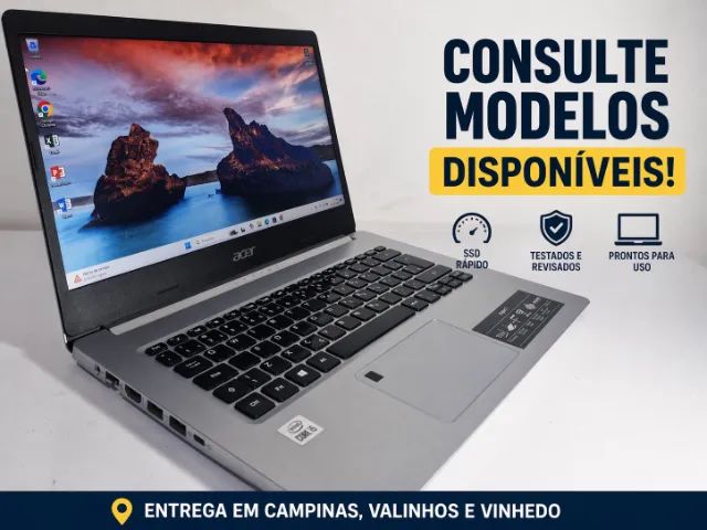 Notebooks Revisados com SSD | Vários Modelos Disponíveis | Campinas Região - Foto 3