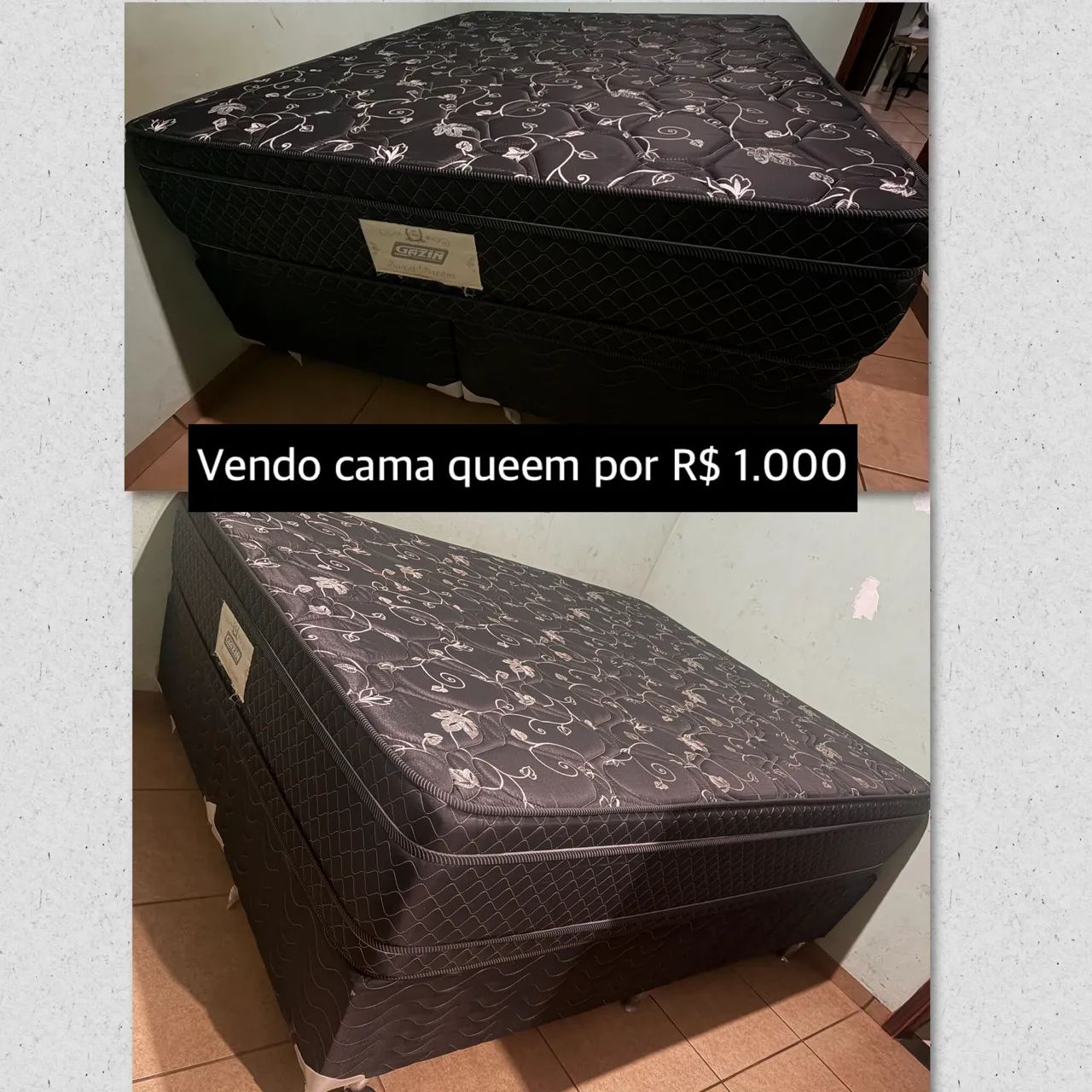 Cama queem