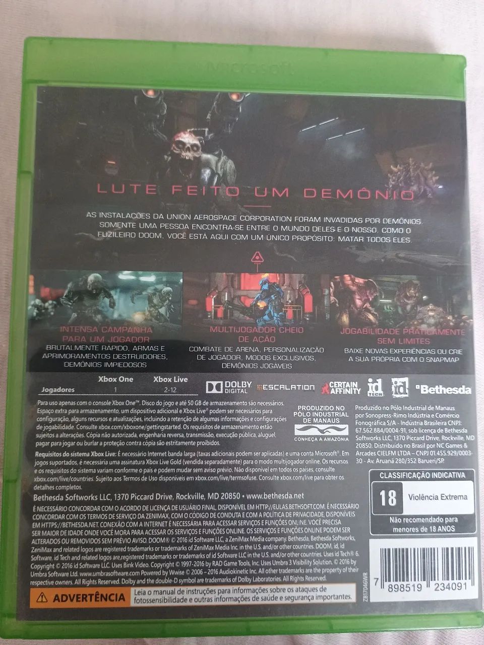 Doom (2016) - Xbox One - Foto 3