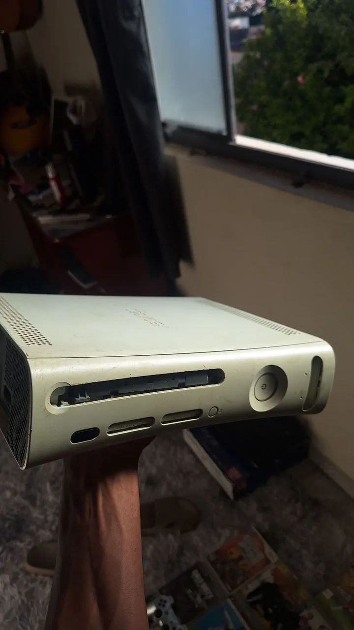 Xbox 360 bloqueado com fonte - Foto 4