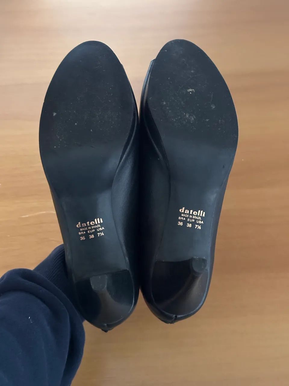 Sapato Datelli de couro  - Foto 3
