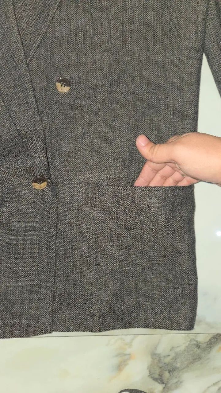 Blazer Lanvin lã Virgem Vintage - Foto 4