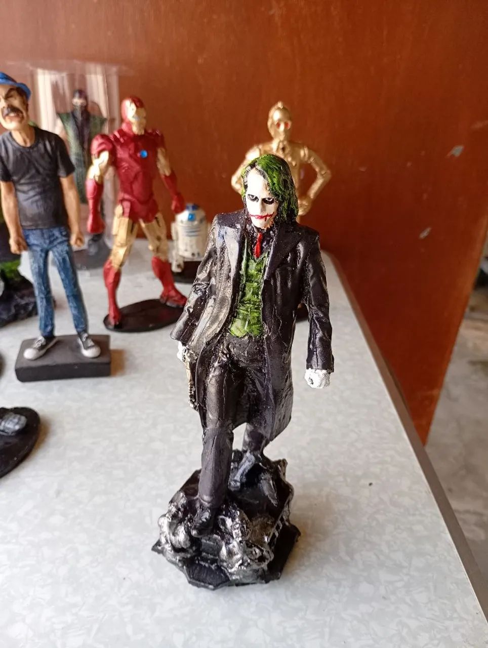 Coringa em resina colecionador 